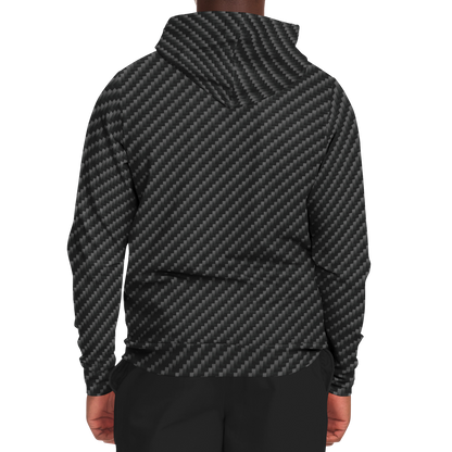 Stealth Carbon Zip Hoodie - ARKIV3