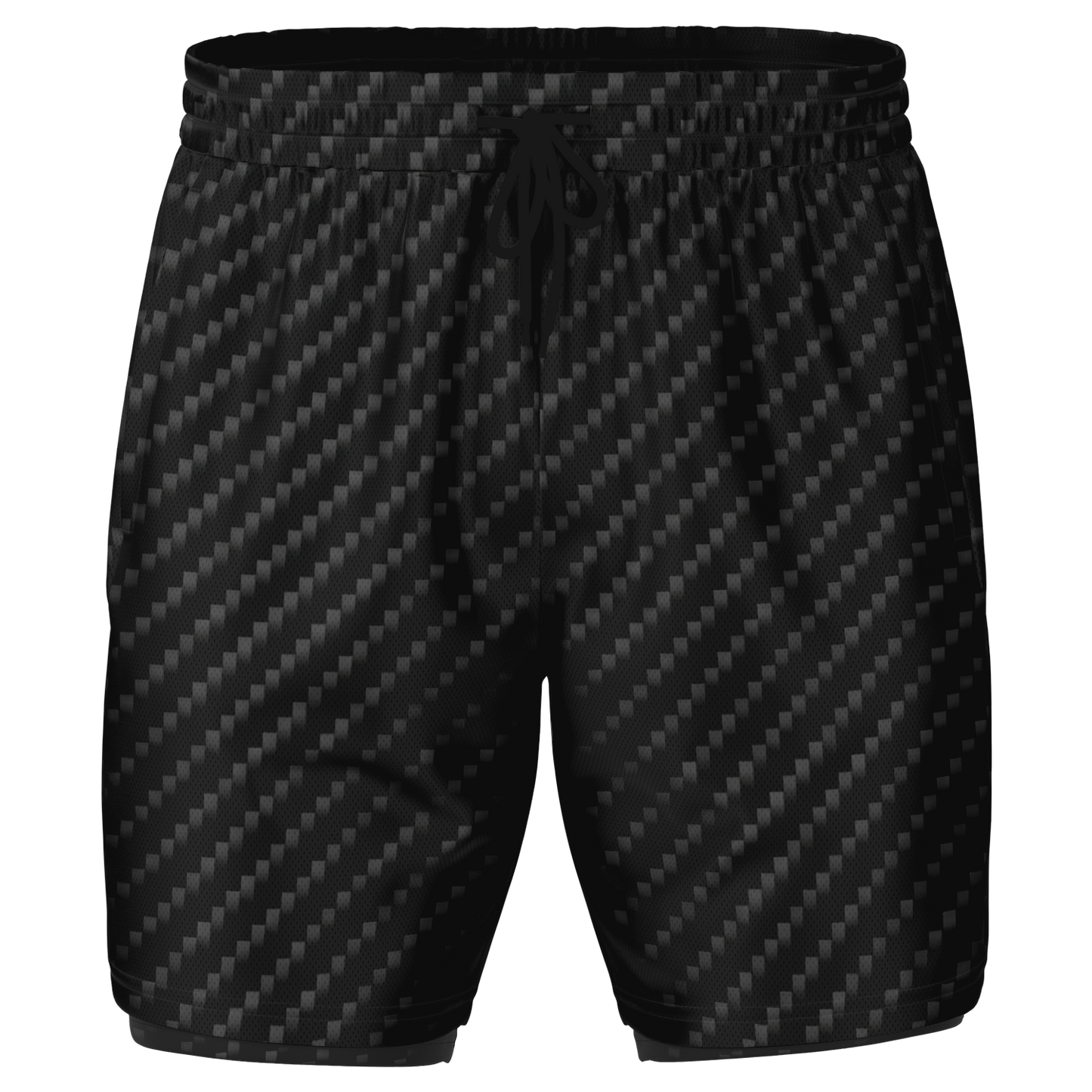 Stealth Carbon Men's 2-in-1 Shorts - ARKIV3