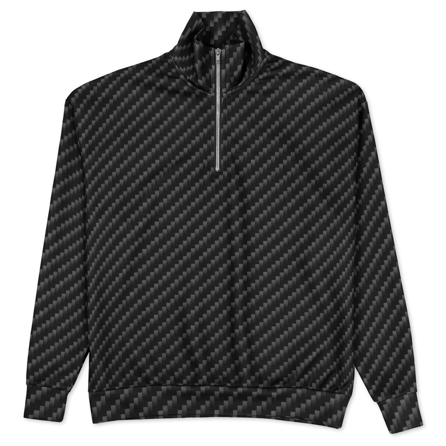 Stealth Carbon Heavy Quarter Zip Sweatshirt - ARKIV3