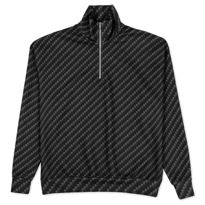 Stealth Carbon Heavy Quarter Zip Sweatshirt - ARKIV3