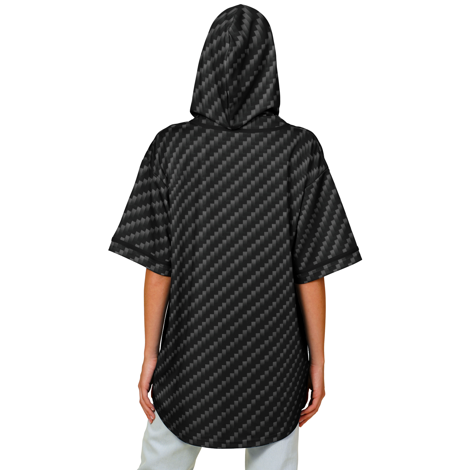 Stealth Carbon Hooded Jersey - ARKIV3