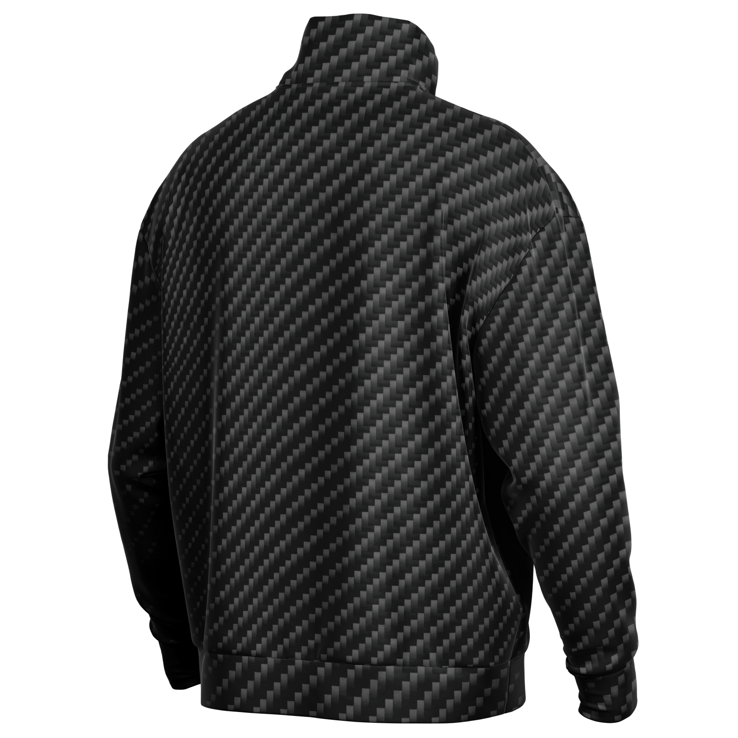 Stealth Carbon Heavy Quarter Zip Sweatshirt - ARKIV3