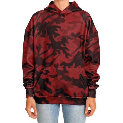 Red Tiger Camo Heavy Hoodie