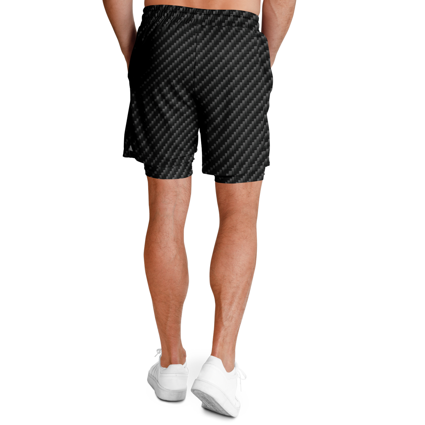 Stealth Carbon Men's 2-in-1 Shorts - ARKIV3