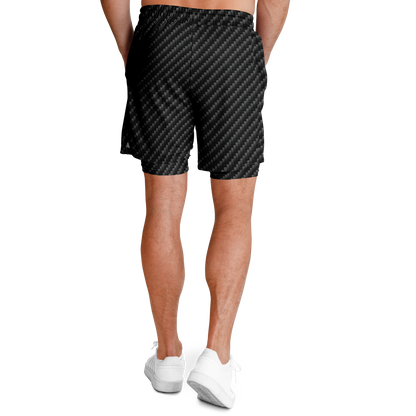Stealth Carbon Men's 2-in-1 Shorts - ARKIV3