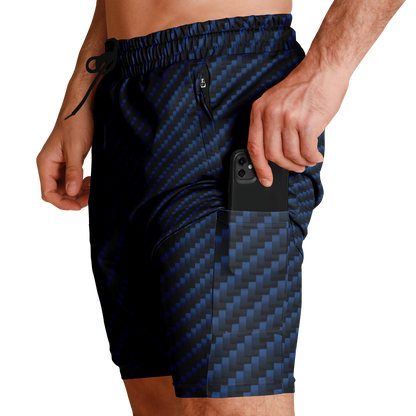 Hydro Carbon Men's 2-in-1 Shorts