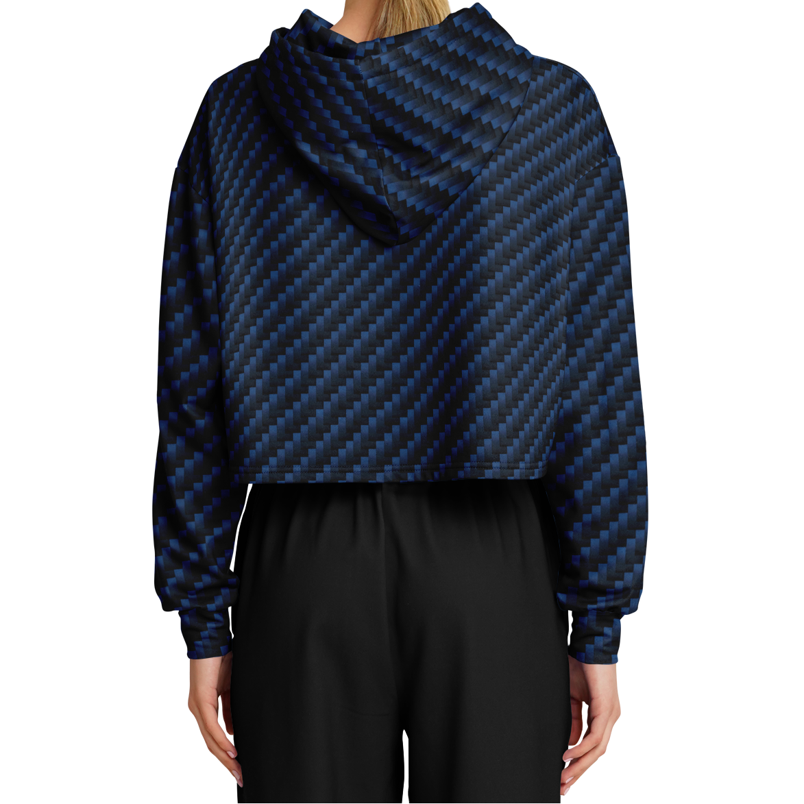 Hydro Carbon Cropped Hoodie