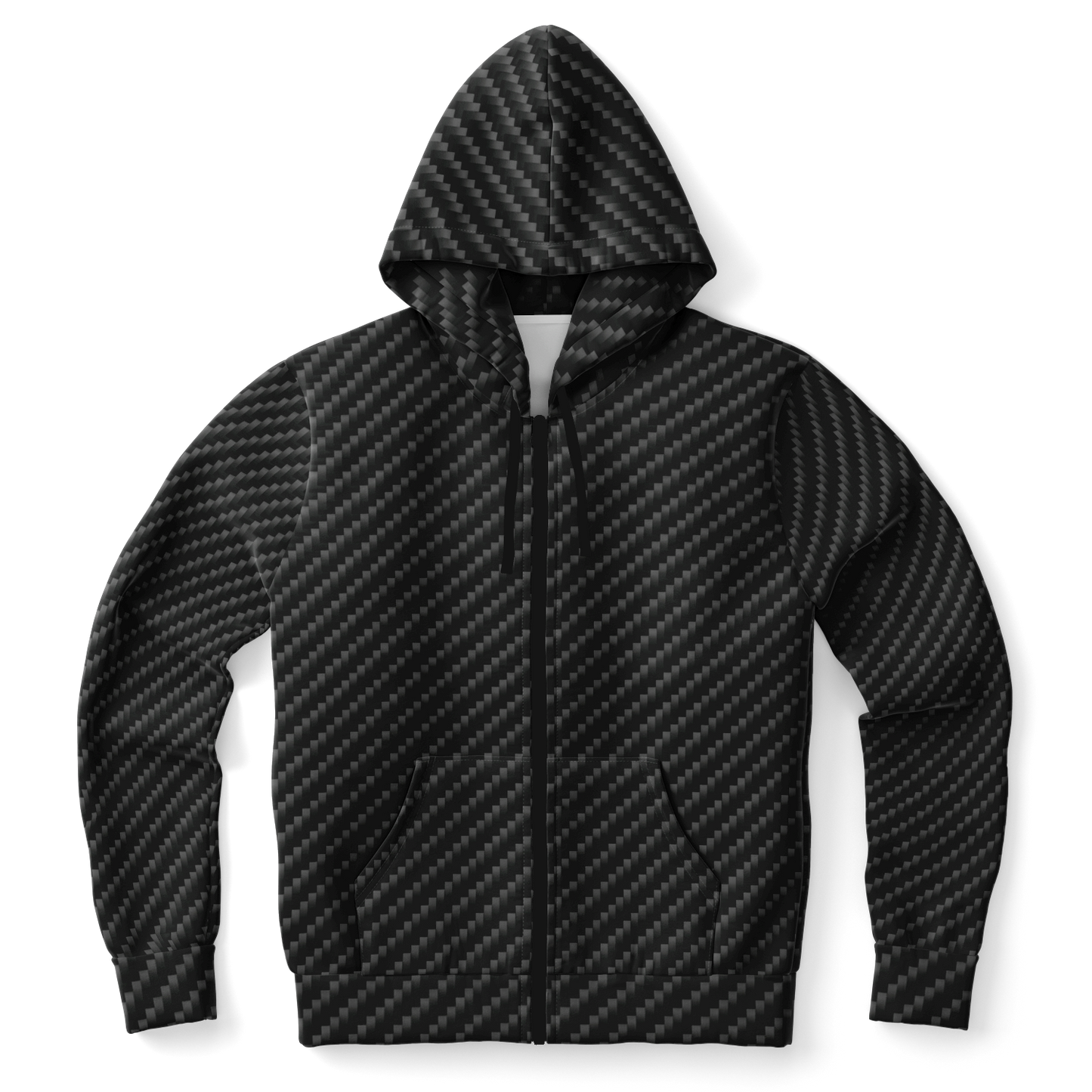 Stealth Carbon Zip Hoodie - ARKIV3