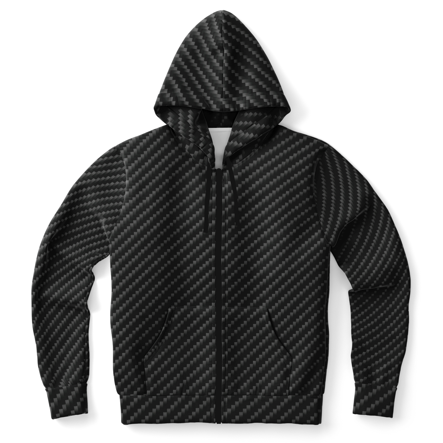 Stealth Carbon Zip Hoodie - ARKIV3