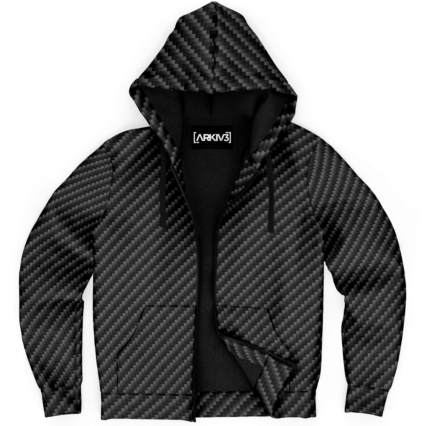 Stealth Carbon Fleece Hoodie - ARKIV3