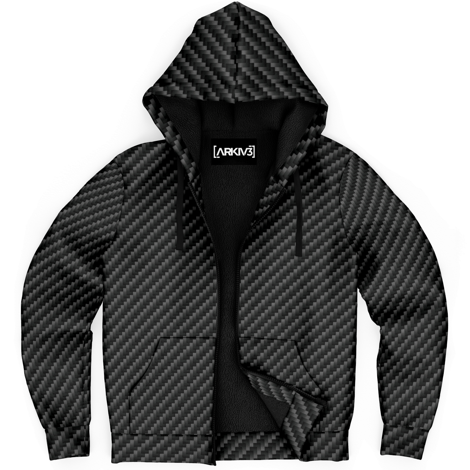 Stealth Carbon Fleece Hoodie - ARKIV3
