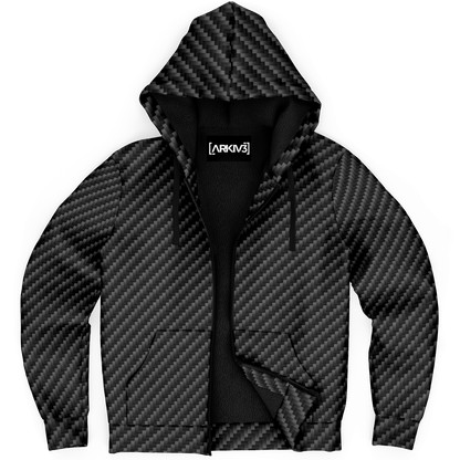 Stealth Carbon Fleece Hoodie - ARKIV3
