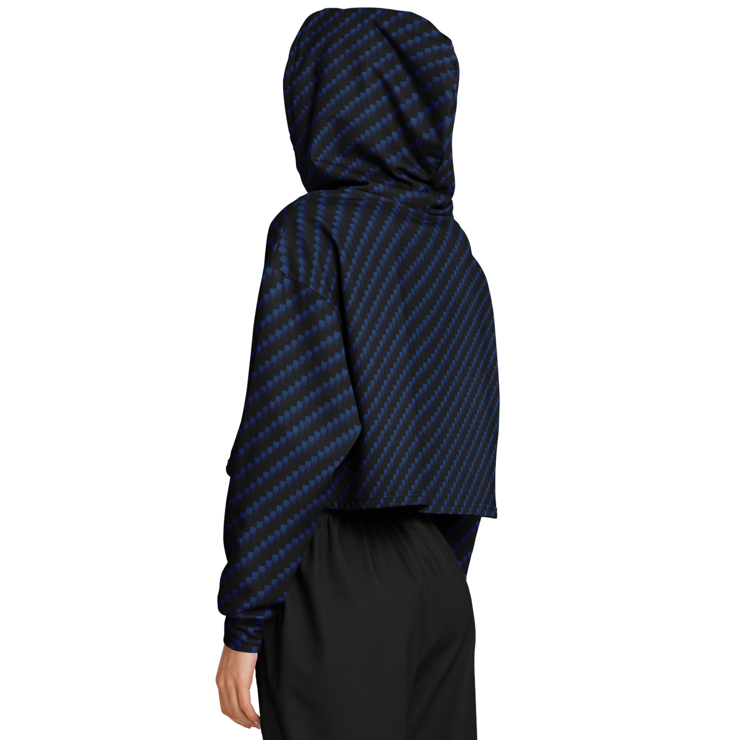 Hydro Carbon Cropped Hoodie