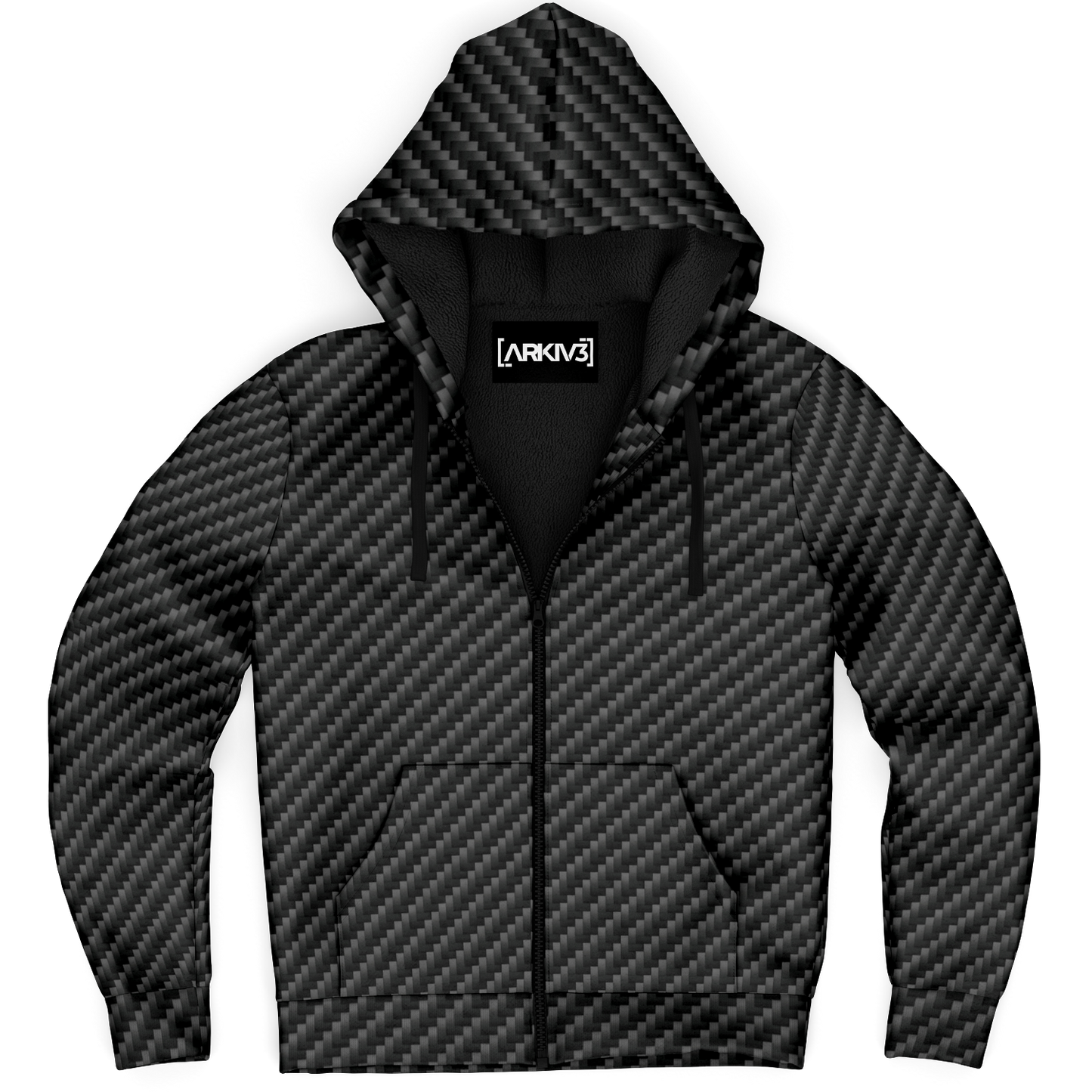 Stealth Carbon Fleece Hoodie - ARKIV3