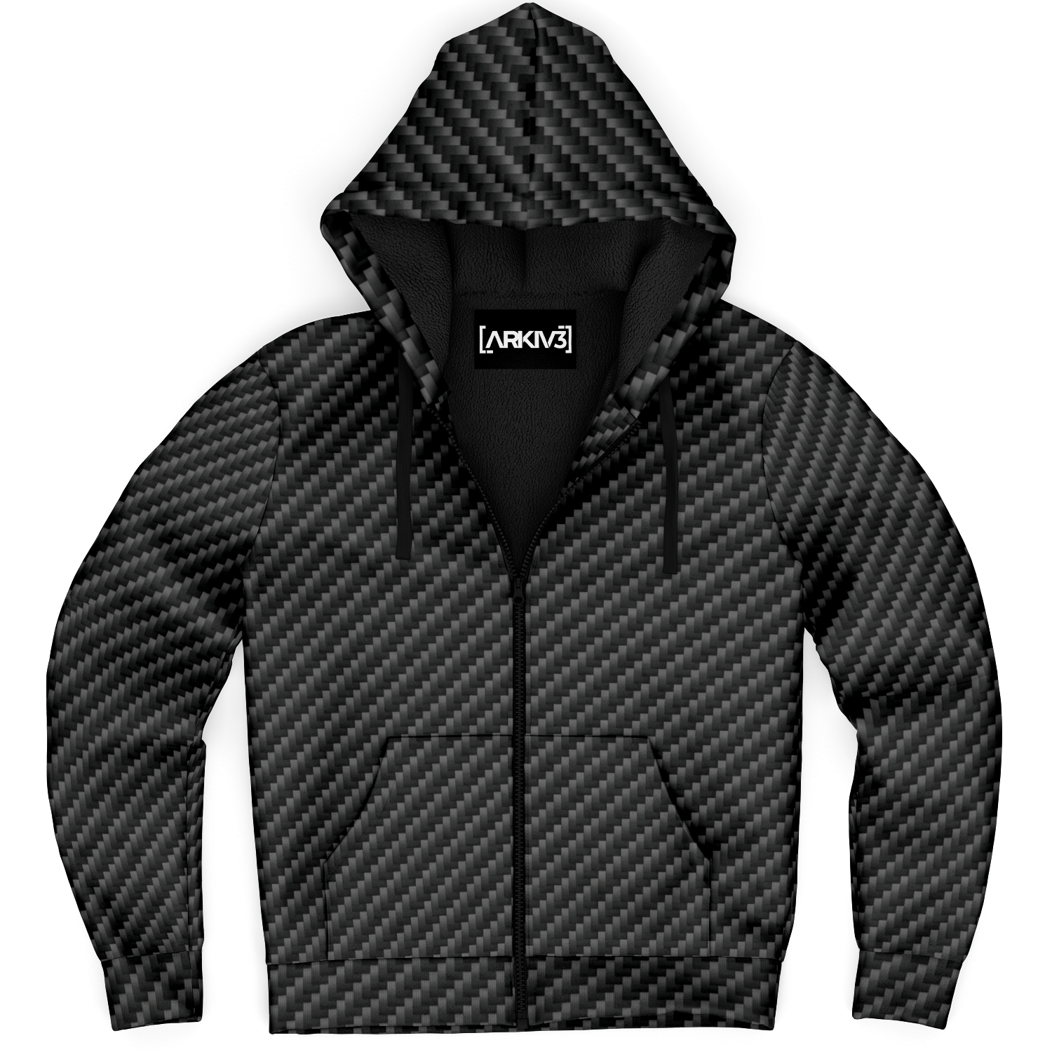 Stealth Carbon Fleece Hoodie - ARKIV3