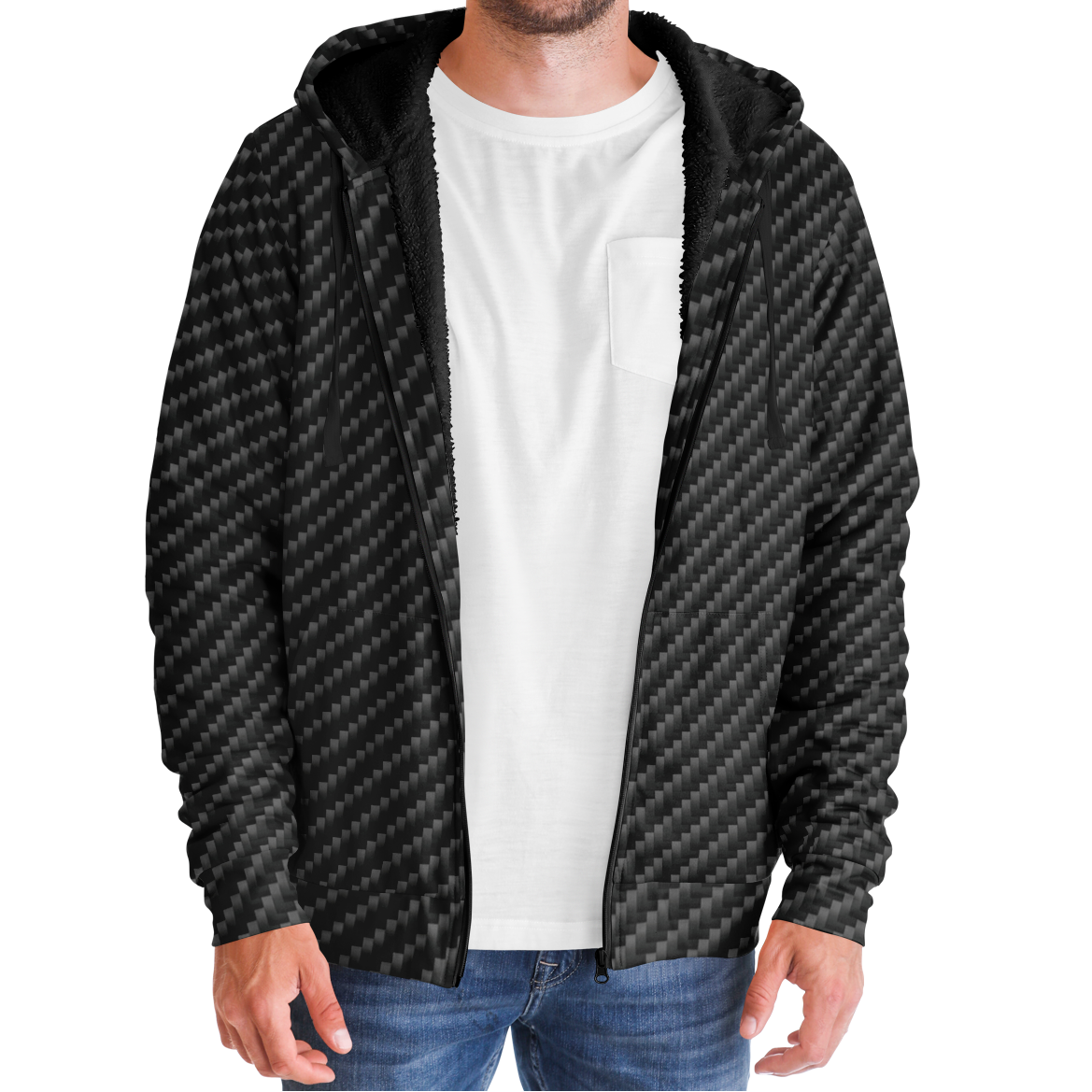 Stealth Carbon Fleece Hoodie - ARKIV3