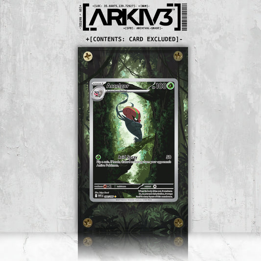 [UNIT: 94/86] // Accelgor Extended Art Display Case - Raw