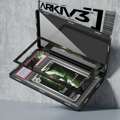 ARKIV3 PSA graded exploded mockup