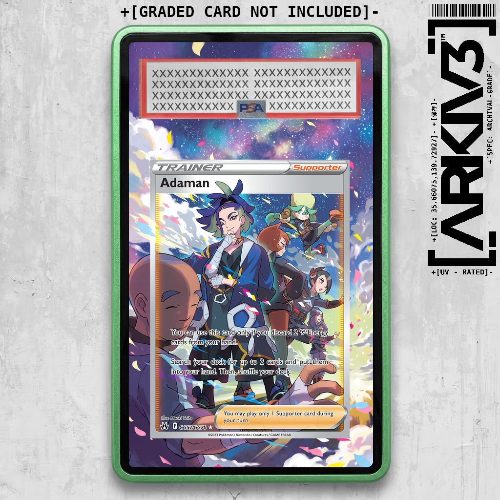 ARKIV3 PSA graded front - Green