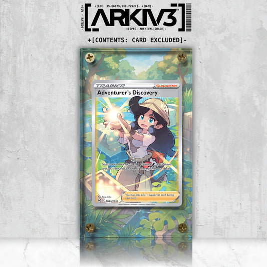 [UNIT: TG23/TG30] // Adventurer's Discovery Extended Art Display Case - Raw