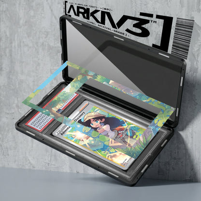 ARKIV3 PSA graded exploded mockup