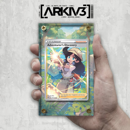 [UNIT: TG23/TG30] // Adventurer's Discovery Extended Art Display Case - Raw