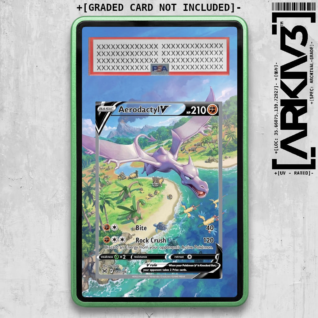 ARKIV3 PSA graded front - Green