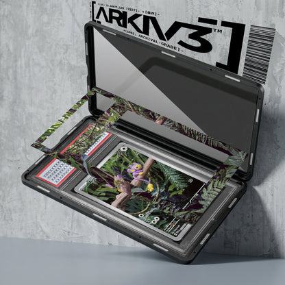 ARKIV3 PSA graded exploded mockup