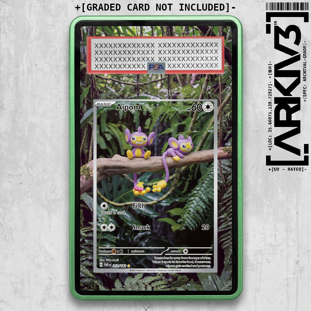 ARKIV3 PSA graded front - Green