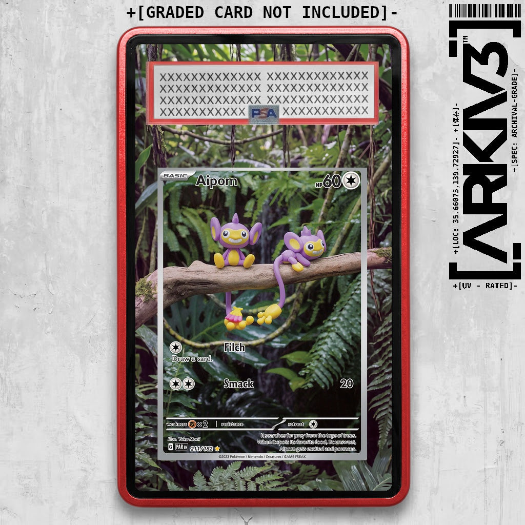 ARKIV3 PSA graded front - Red