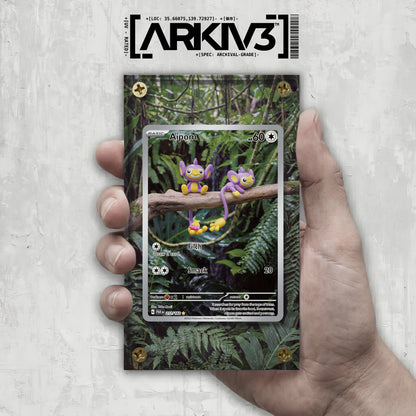[UNIT: 211/182] // Aipom Extended Art Display Case - Raw