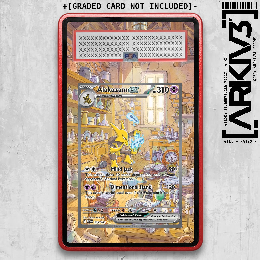 ARKIV3 PSA graded front - Red