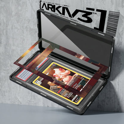 ARKIV3 PSA graded exploded mockup