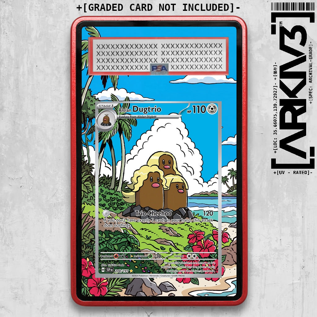 ARKIV3 PSA graded front - Red