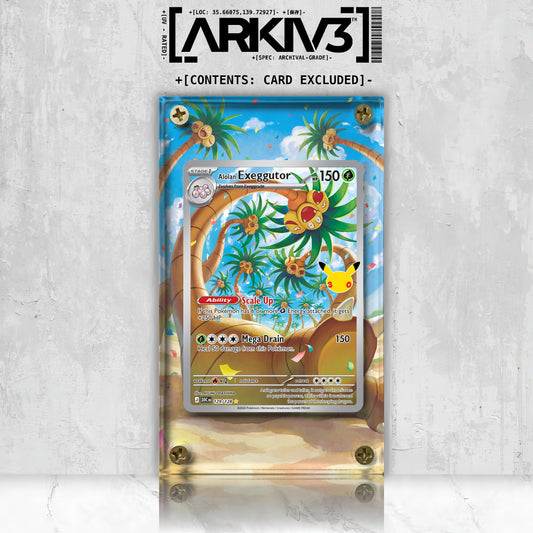 [UNIT: 129/128] // Alolan Exeggutor Extended Art Display Case - Raw