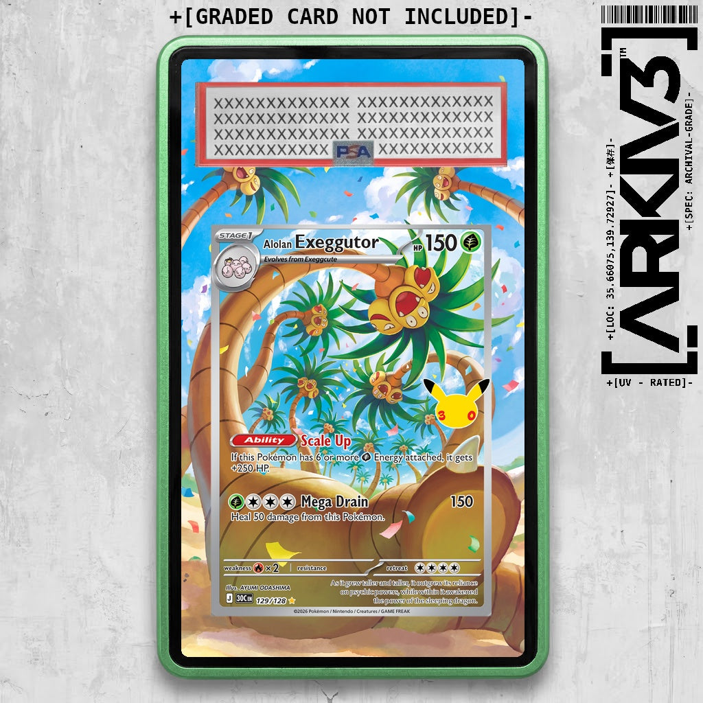 ARKIV3 PSA graded front - Green