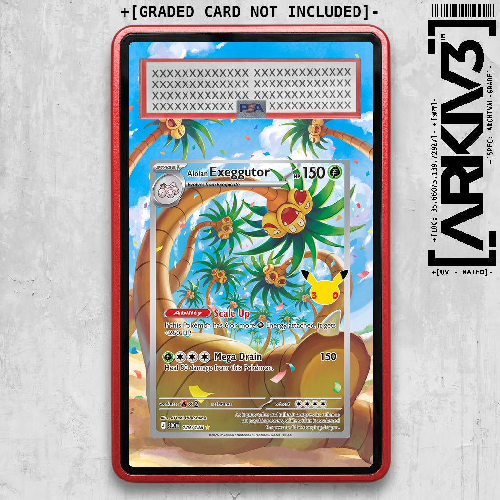 ARKIV3 PSA graded front - Red