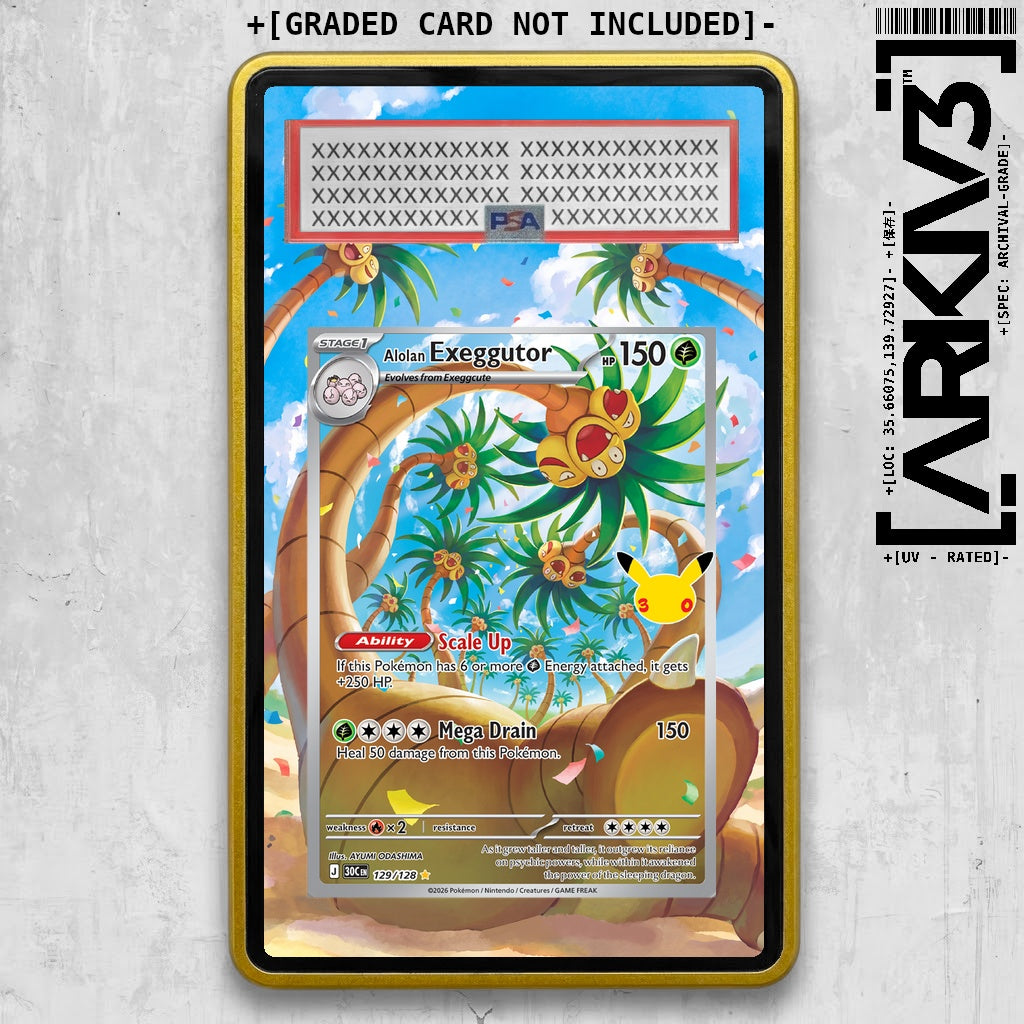 ARKIV3 PSA graded front - Yellow
