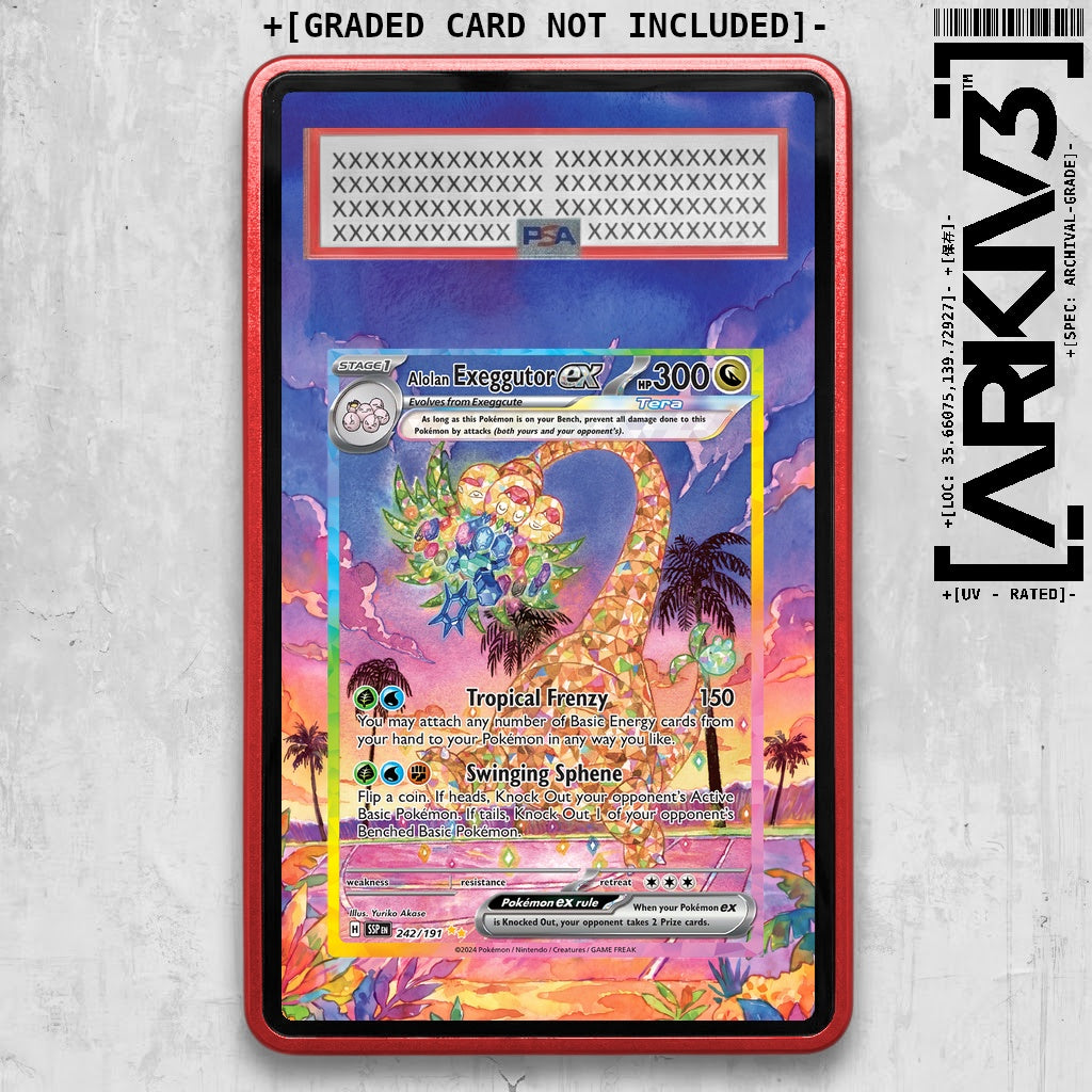 ARKIV3 PSA graded front - Red