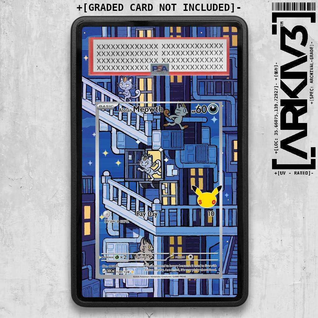 ARKIV3 PSA graded front - Black