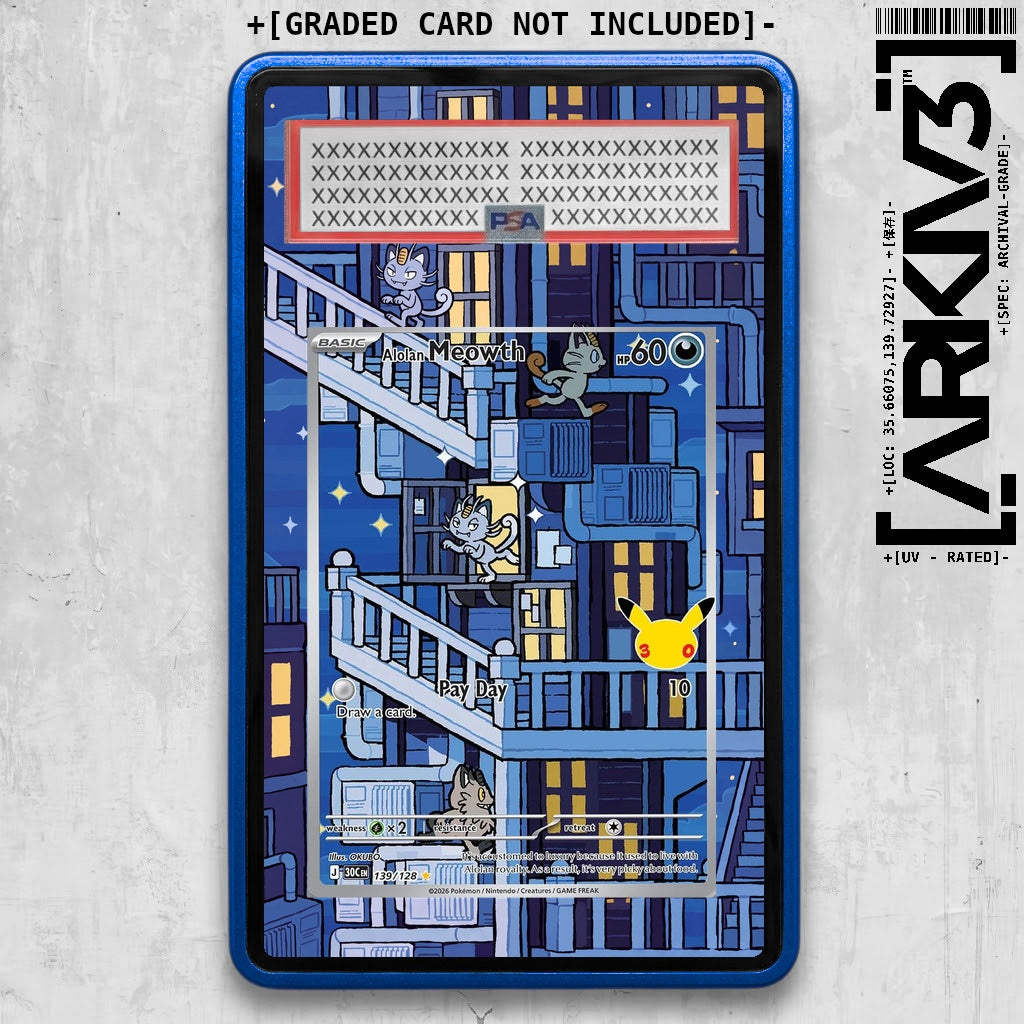 ARKIV3 PSA graded front - Blue