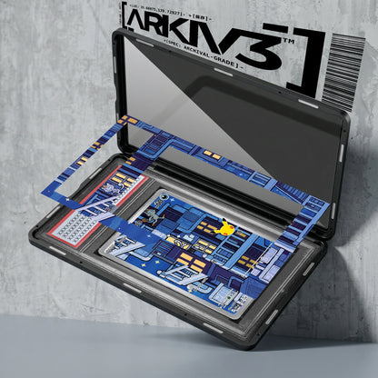 ARKIV3 PSA graded exploded mockup