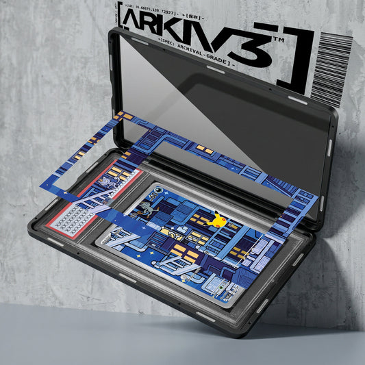 ARKIV3 PSA graded exploded mockup