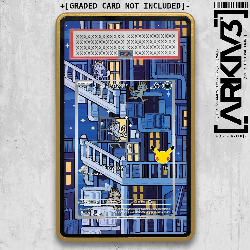 ARKIV3 PSA graded front - Gold