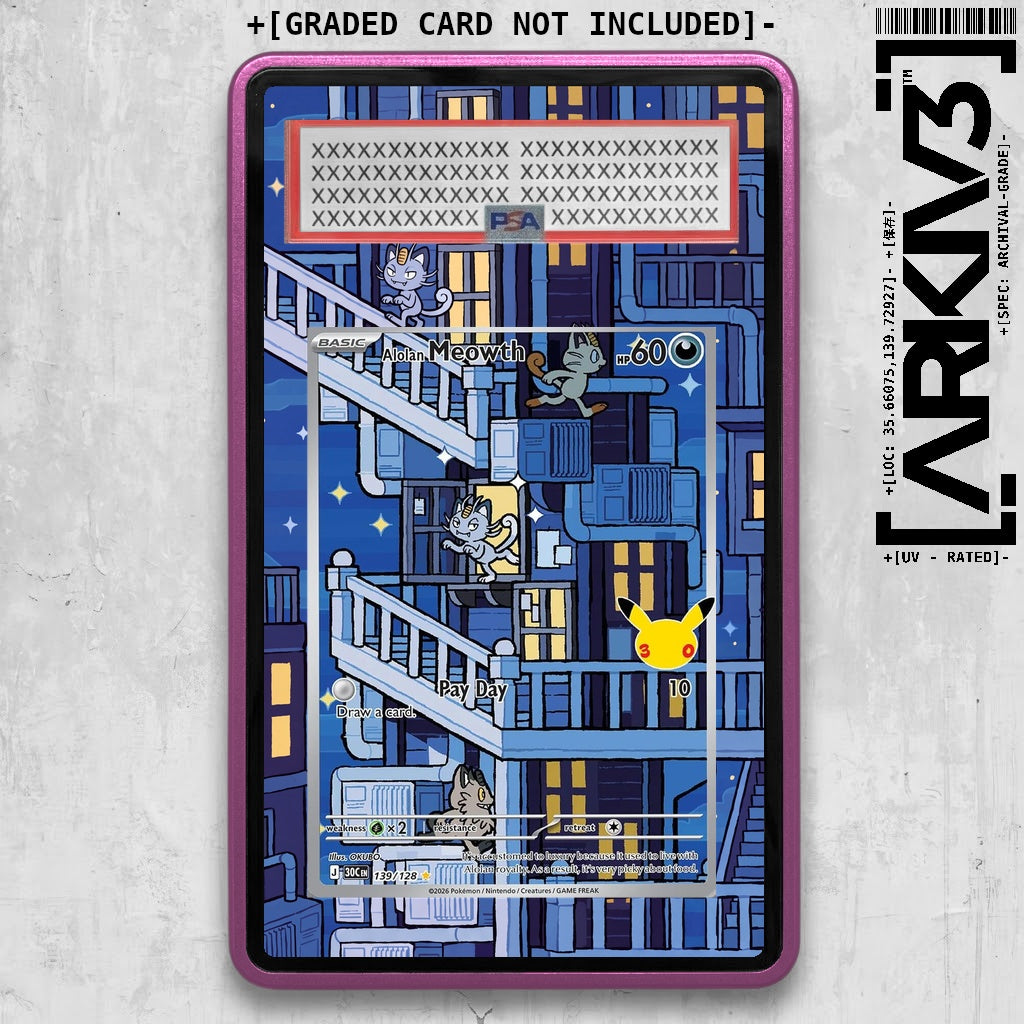 ARKIV3 PSA graded front - Purple