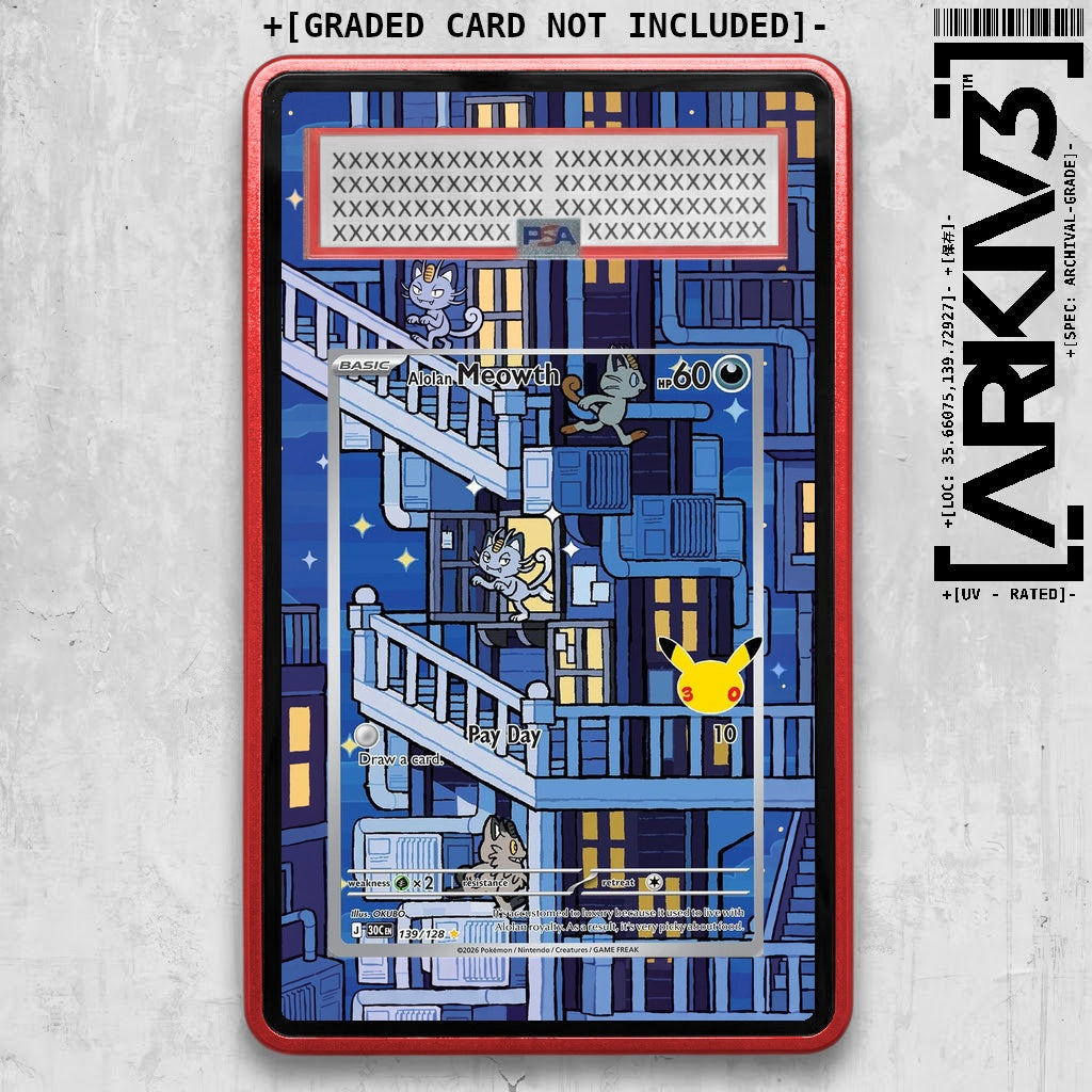 ARKIV3 PSA graded front - Red