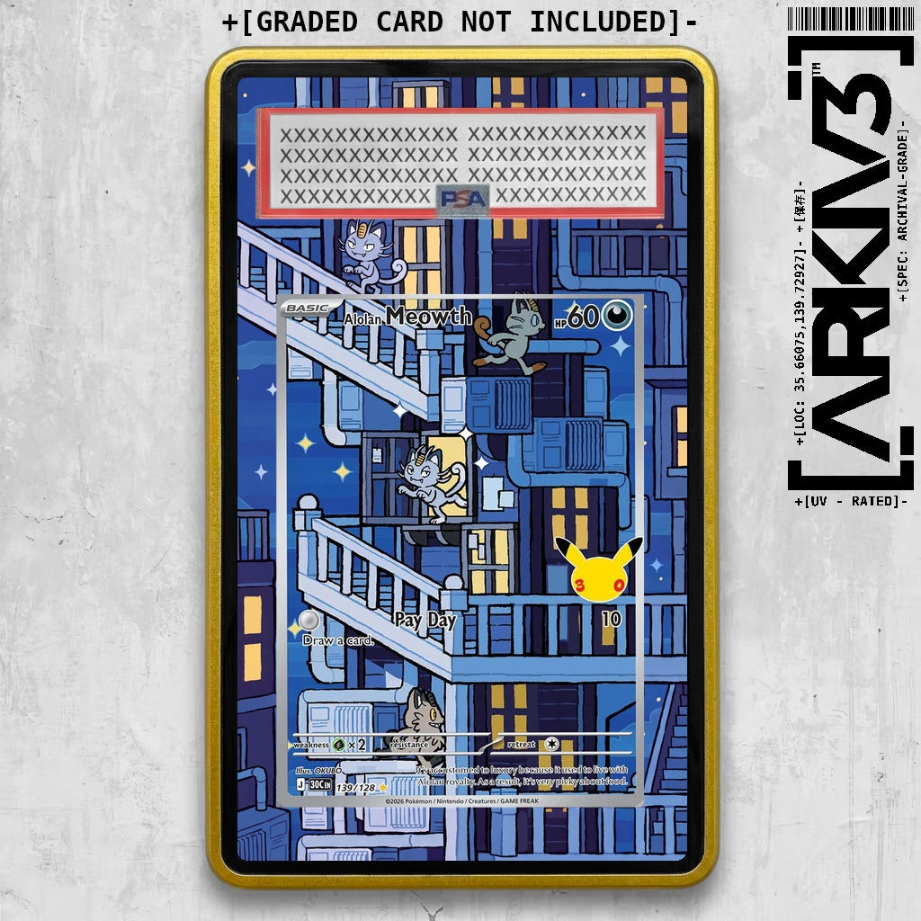ARKIV3 PSA graded front - Yellow