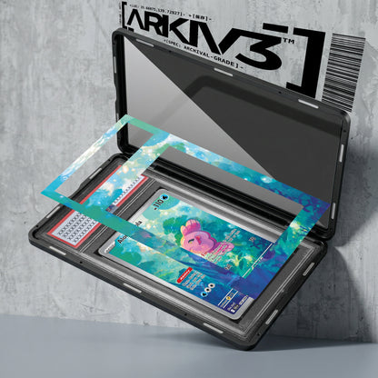ARKIV3 PSA graded exploded mockup