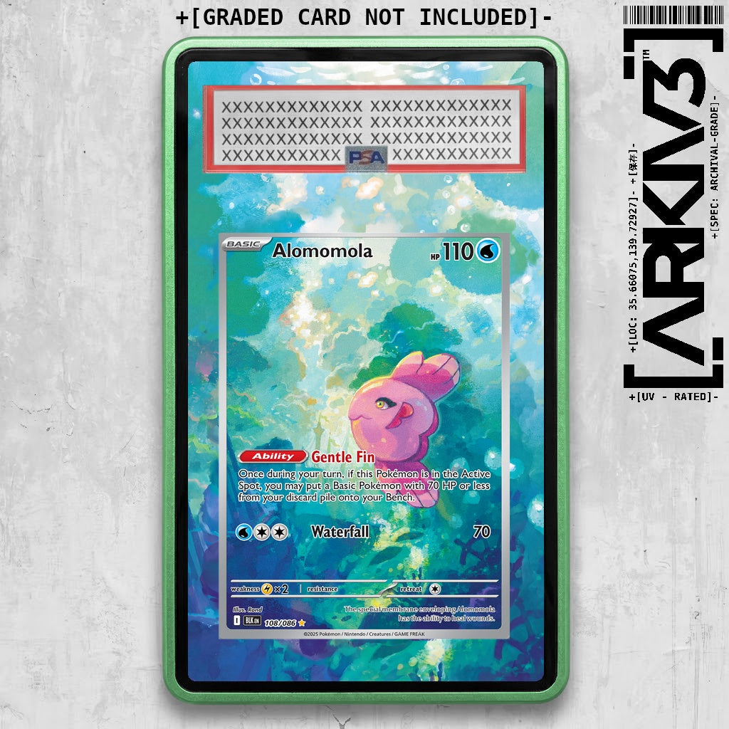 ARKIV3 PSA graded front - Green