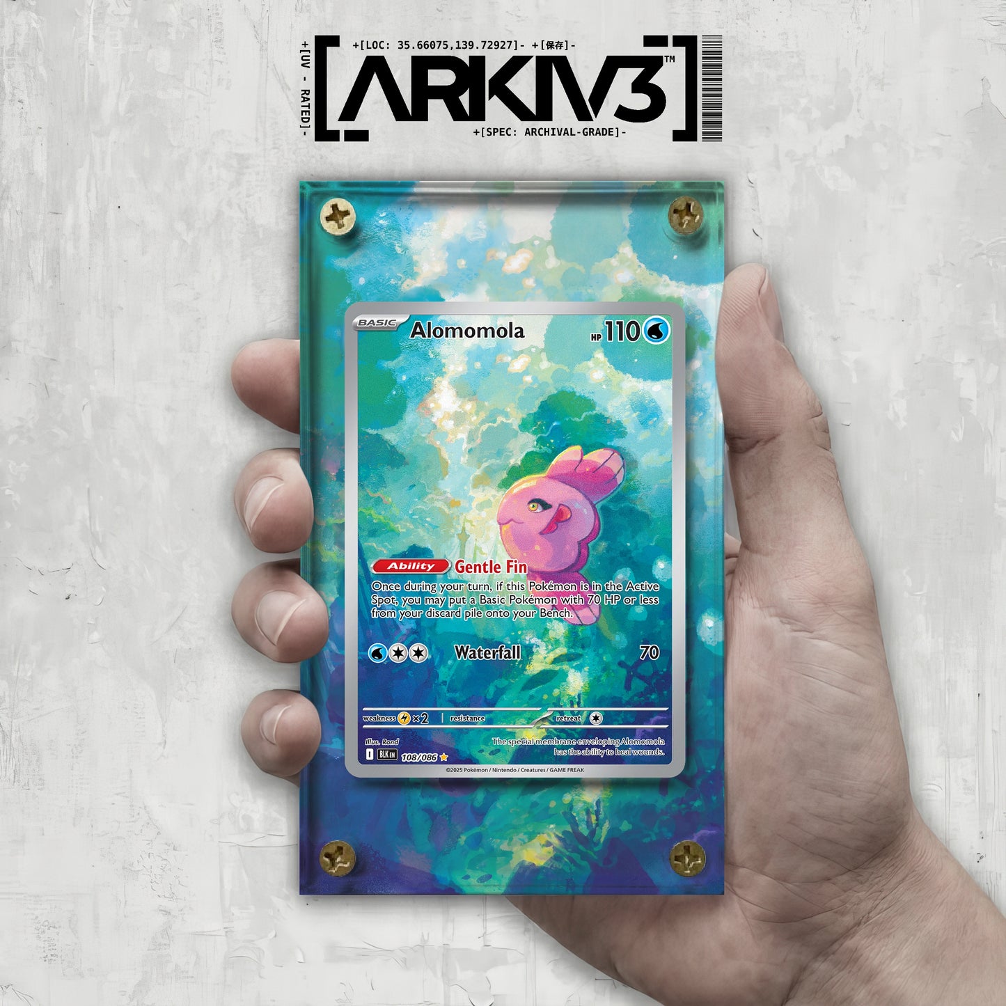 [UNIT: 108/86] // Alomomola Extended Art Display Case - Raw